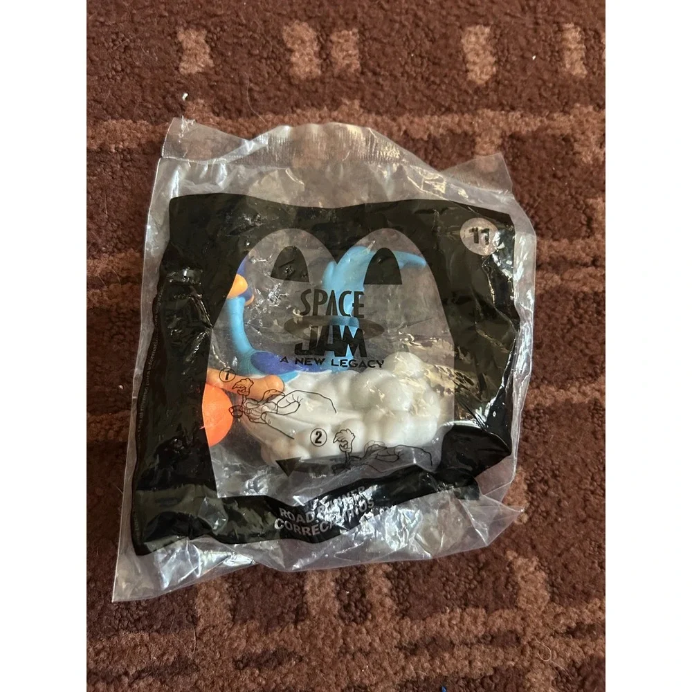 McDonalds Space‎ Jam A New Legacy Road Runner Happy Meal Toy 11 New Sealed 2021